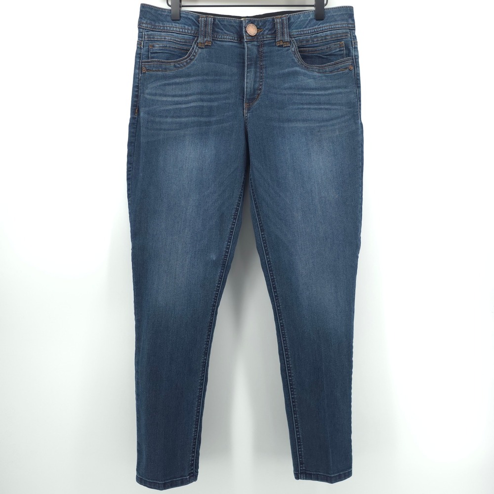 Democracy Womens Jeans Ab Technology 12 Blue Skinny Denim B1304XXIH
